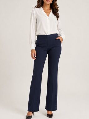 Women's Apt. 9 Navy Dress Pants Size 12 Petite